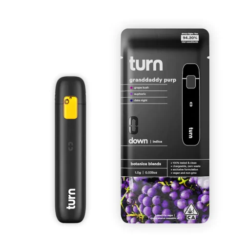 Granddaddy Purp Turn Disposable Vape