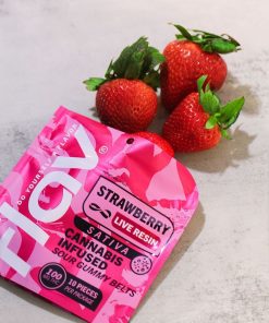 Strawberry Flav Live Resin Gummies For Sale